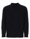 Maison Margiela Midnight Blue Wool Blend Sweater