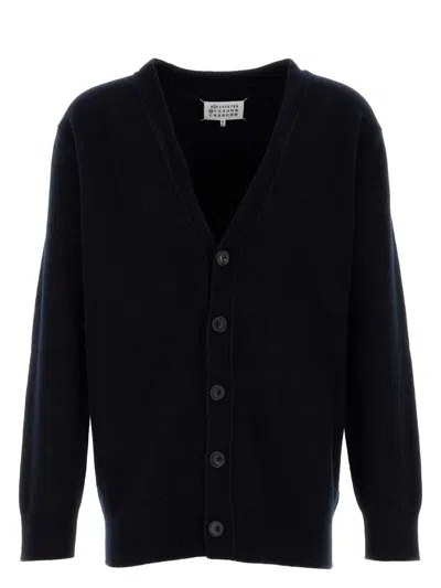 Maison Margiela Women's Midnight Wool Cardigan