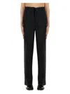 Maison Margiela Wool And Mohair Pants In Black