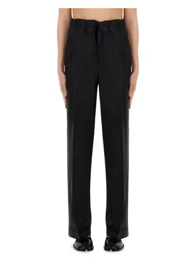 MAISON MARGIELA WOMEN'S MOHAIR WOOL TROUSERS