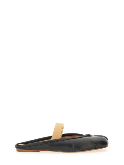 Maison Margiela Women Mule Tabi With Elastic Band