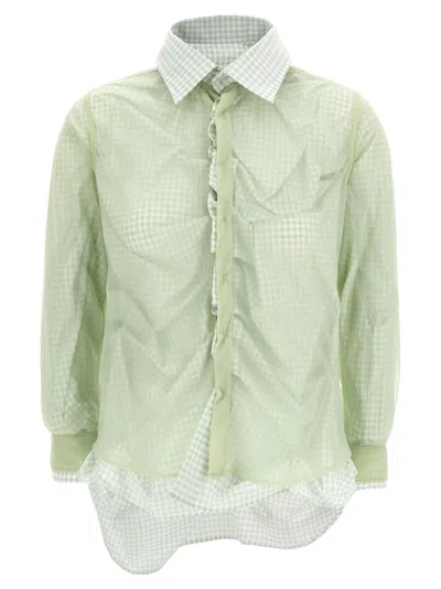 MAISON MARGIELA MAISON MARGIELA WOMEN MULTI LAYER SHIRT