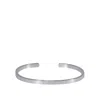 Maison Margiela Women Numeric Bangle Bracelet In Silver