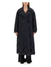 Maison Margiela Oversize Coat In Black