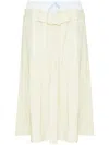 Maison Margiela Beige Aloe Anonymity Of The Lining Skirt In Neutral