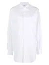 Maison Margiela Oversize Cotton Poplin Long Shirt