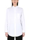 Maison Margiela White Oxford Shirt In White