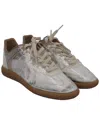 Maison Margiela Transparent Replica Sneakers In White Pvc In Gray