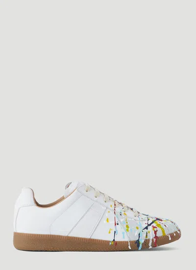 Maison Margiela Women Replica Paint Low-top Sneakers