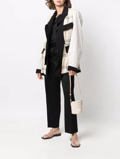 Maison Margiela Women Reversible Jacket - Trr In Black/multicolor