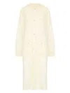 Maison Margiela Maison Martin Margiela Women Rubberized Cotton Caban Coat In Nude & Neutrals