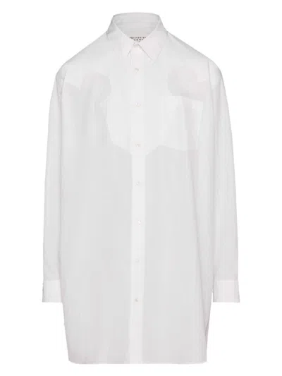 Maison Margiela Women's Shirt Dress In White