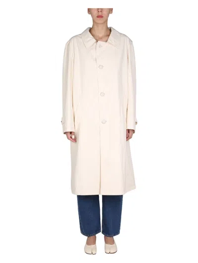 MAISON MARGIELA WOMEN'S SINGLE-BREASTED TRENCH