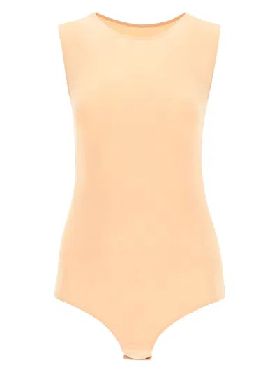 MAISON MARGIELA WOMEN'S SKIN STRETCH NYLON BODY T-SHIRT