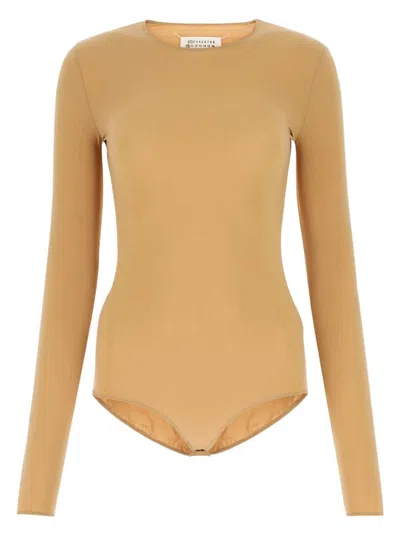 Maison Margiela Women's Skin Stretch Nylon Bodysuit