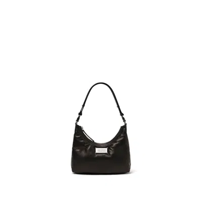Maison Margiela Women's Small Glam Slam Hobo Bag In Black