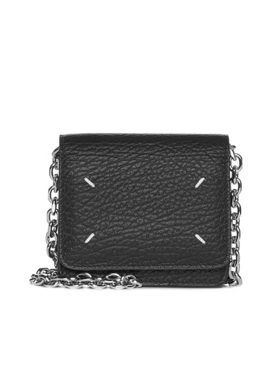 Maison Margiela Women Small Leather Chain Wallet Bag