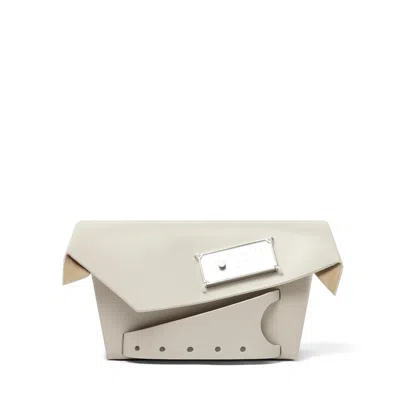 Maison Margiela Women's Snatched Classique Small Bag In Greige