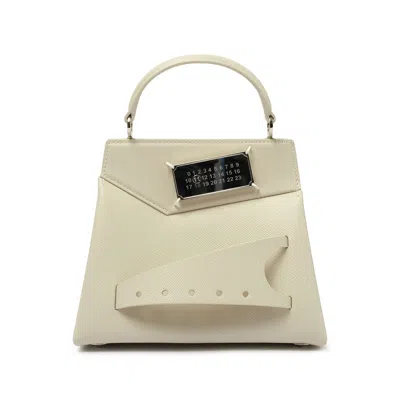 Maison Margiela Women's Snatched Small Handbag In Greige