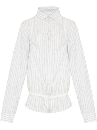MAISON MARGIELA MAISON MARGIELA WOMEN STRIPED SHIRT