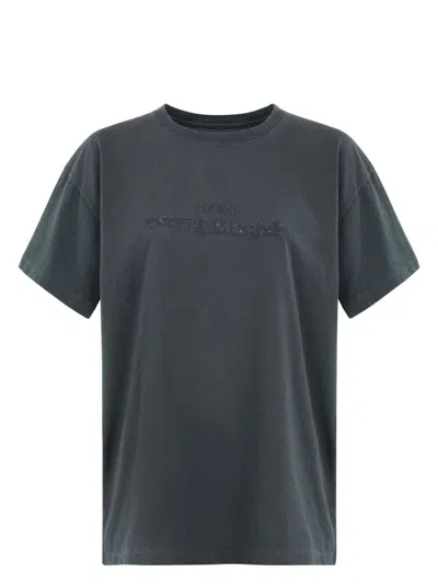 MAISON MARGIELA WOMEN'S T-SHIRT WITH LOGO