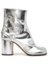 Maison Margiela Silver Tabi Leather Boots