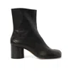 Maison Margiela Tabi Ankle Boots 60mm In Black