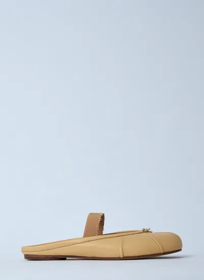 Maison Margiela Women Tabi Ballet Mules In White