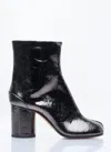 Maison Margiela Broken Mirror Tabi Boots In Gray