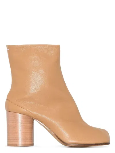 MAISON MARGIELA WOMEN'S TABI LEATHER ANKLE BOOTS