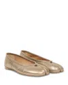 Maison Margiela Golden Slip-on Ballet Flats In Gold