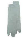 Maison Margiela Tabi Cotton-blend Socks In 544