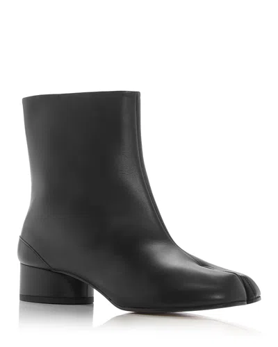 Maison Margiela Boots Tabi H30 En Cuir De Veau Vintage Noir In Brown