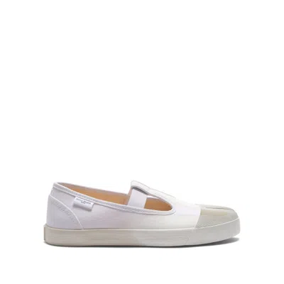 Maison Margiela Women's Tabi Toe Sneakers In White