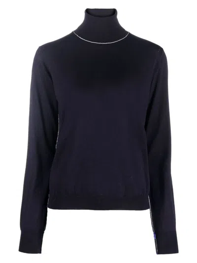 Maison Margiela Sweater In Blue