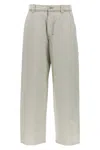 Maison Margiela Mid-rise Wide-leg Jeans In White