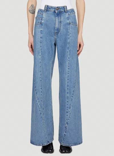 MAISON MARGIELA MAISON MARGIELA WOMEN WIDE-LEG JEANS