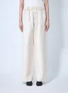 Maison Margiela Women Wide Leg Pants In Neutral