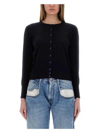 MAISON MARGIELA WOMEN'S WOOL CARDIGAN