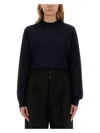 Maison Margiela Wool Jersey. In Blue