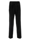 Maison Margiela Wool Trousers With Back Pockets And Belt Loops