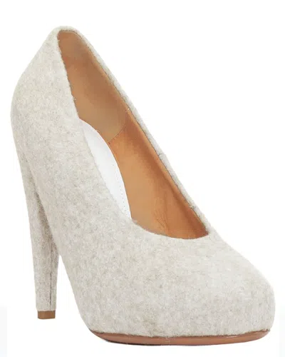 Pre-owned Maison Margiela Women's Wool/hair Pump (authentic Pre-loved)