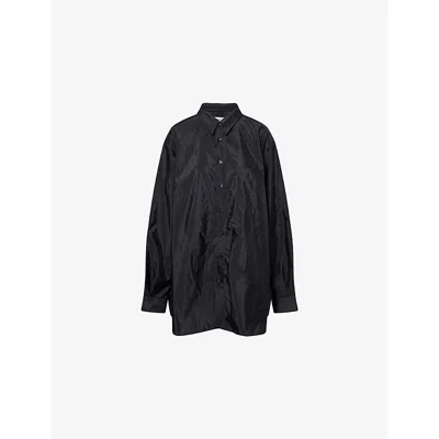Maison Margiela Casual Shirt With Back Yoke Detail In Black