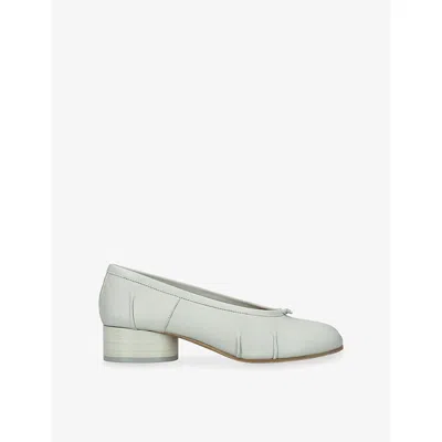 Maison Margiela Tabi Ballerina Heels In Gray