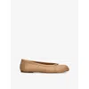 Maison Margiela Tabi Ballet Shoes In Blush