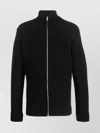 Maison Margiela Men Wool Blend Zipped Cardigan