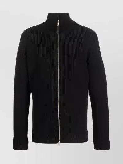 MAISON MARGIELA WOOL AND COTTON BLEND CARDIGAN