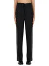 Maison Margiela Wool And Mohair Pants In Black