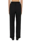 Maison Margiela Wool And Mohair Pants In Black