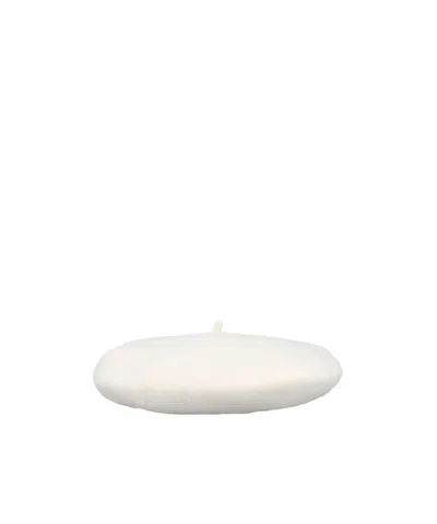 Maison Margiela Wool Beret In White